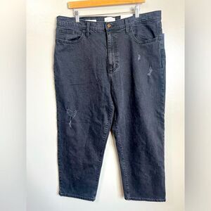 Universal Thread vintage straight jeans vintage  size 18 short black